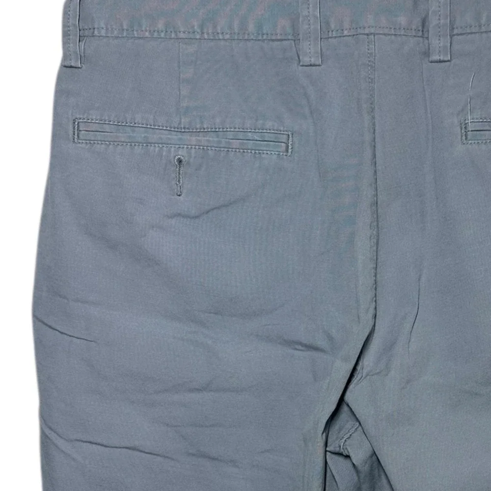 J. Crew Men's Gray Cotton Chino Shorts Size 32‎ Casual Summer